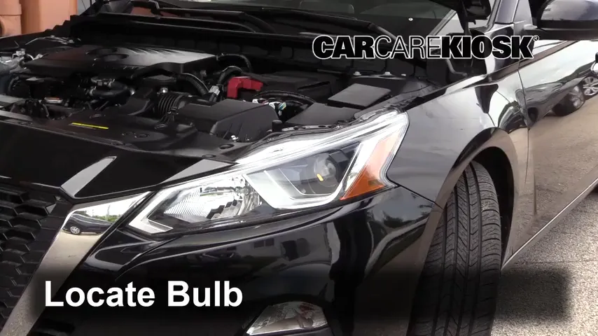 2019 Nissan Altima S 2.5L 4 Cyl. Lights Headlight (replace bulb)